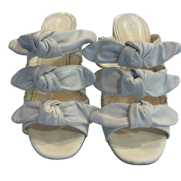 Gianni Bin White Women's Heels - Picture 2 of 6